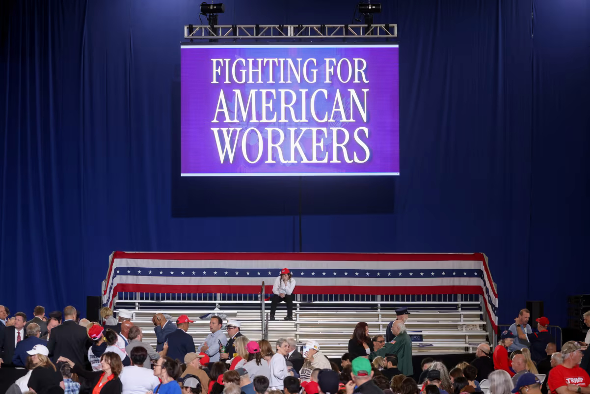 ‘Voters are like, No thanks’: Trump’s tariffs fall flat with the working class