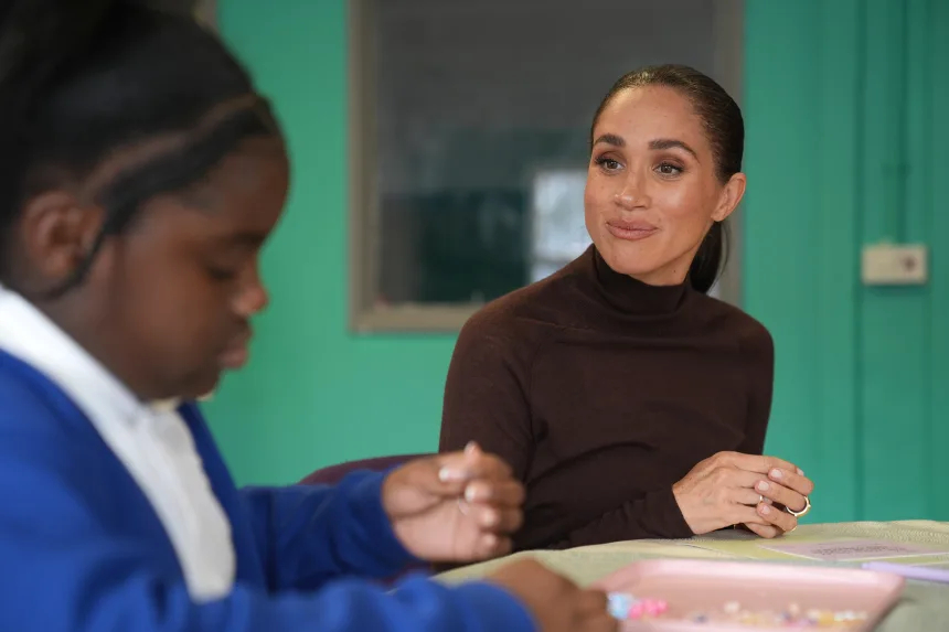 Harry and Meghan make first joint appearance since returning to the UK