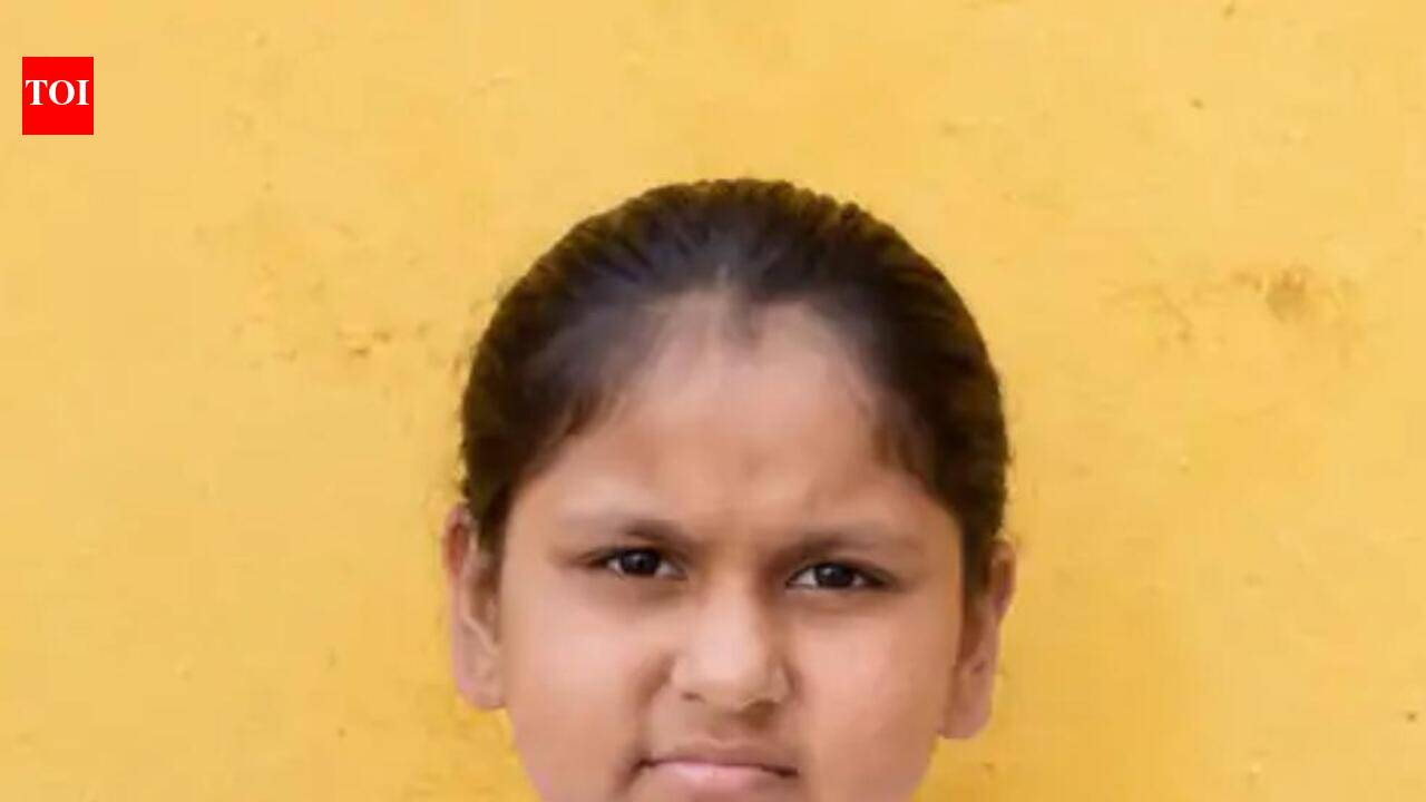 8-yr-old girl dies after being hit by reversing school van; driver detained | Prayagraj News
