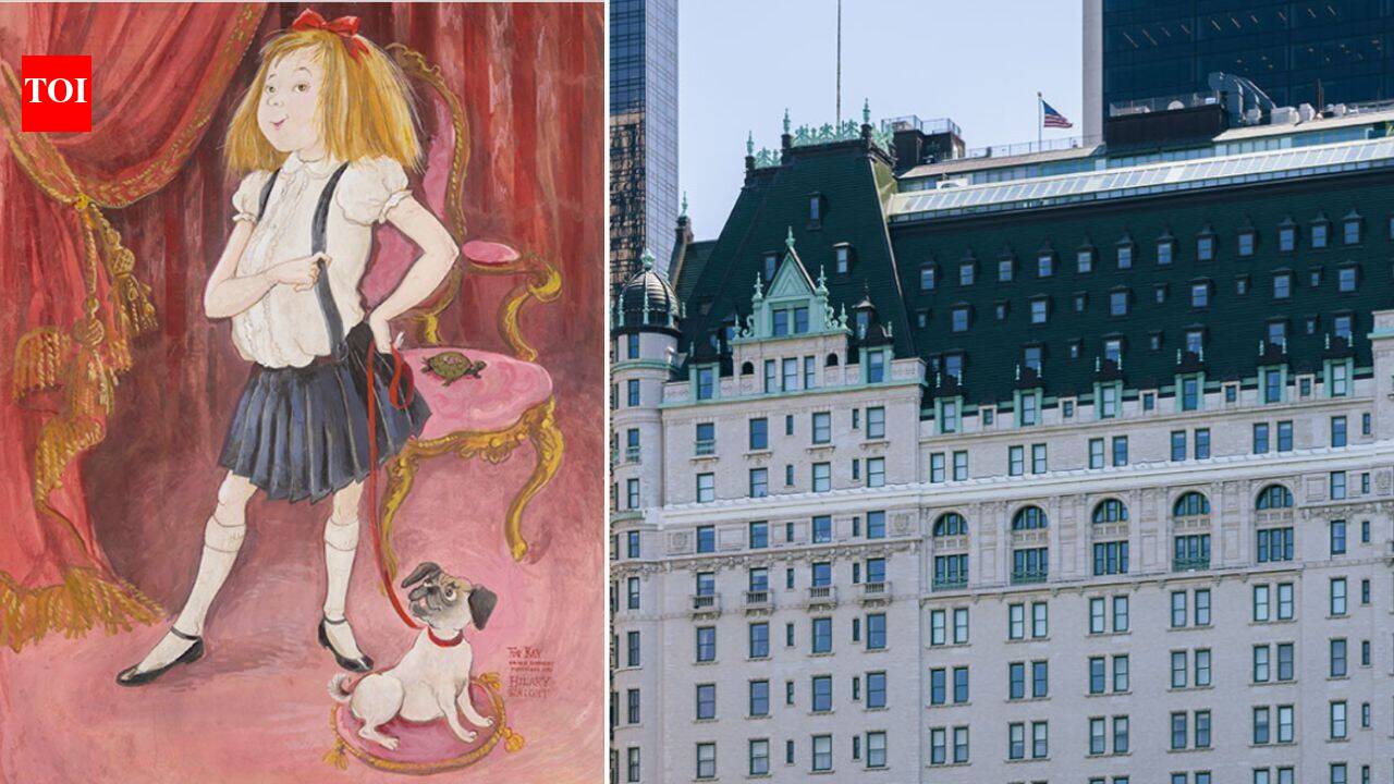 A famous Eloise portrait vanished from New York’s Plaza Hotel in 1960, later turned up frameless in a dumpster and spent about 50 years rolled in illustrator Hilary Knight’s closet before selling at Bonhams for $100,000