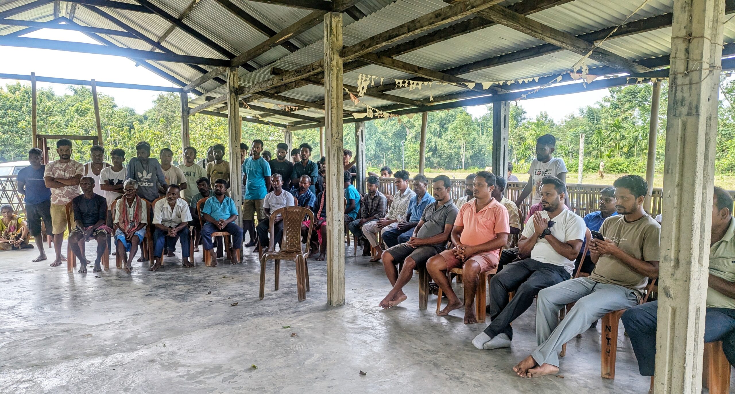 Aaranyak consults residents on elephant conflict mitigation in Tamulpur