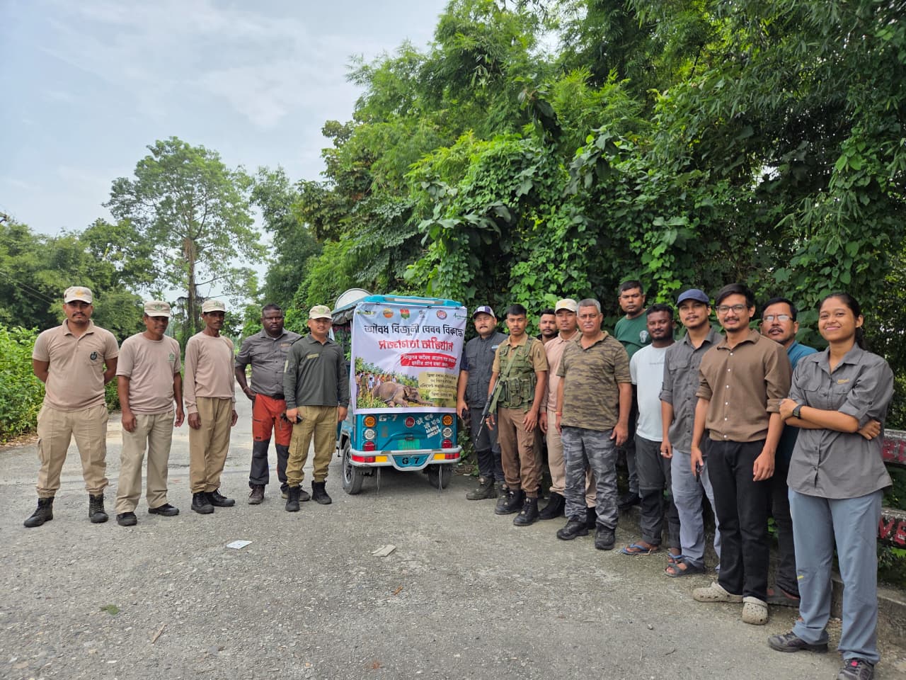 Aaranyak launches mobile campaign to prevent elephant electrocutions