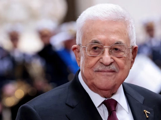 palestinian authority president mahmoud abbas at chigi palace in rome italy november 7 2025 reuters