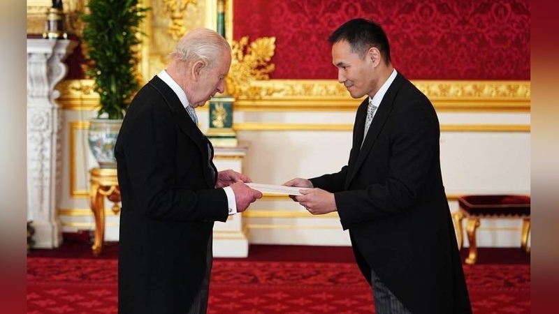 Ambassador of Mongolia presents credentials to King Charles III