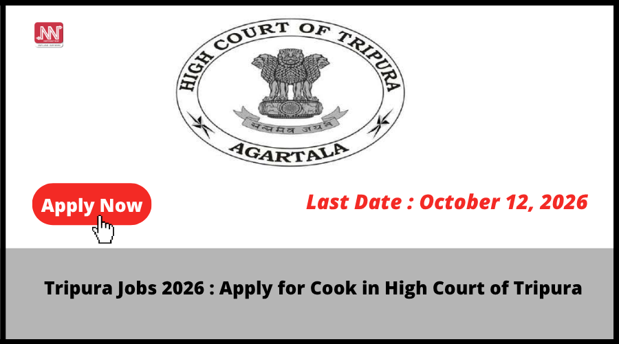 Apply for Cook in High Court of Tripura