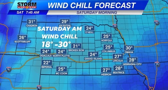Blustery Friday Before Overnight Frost & Freeze