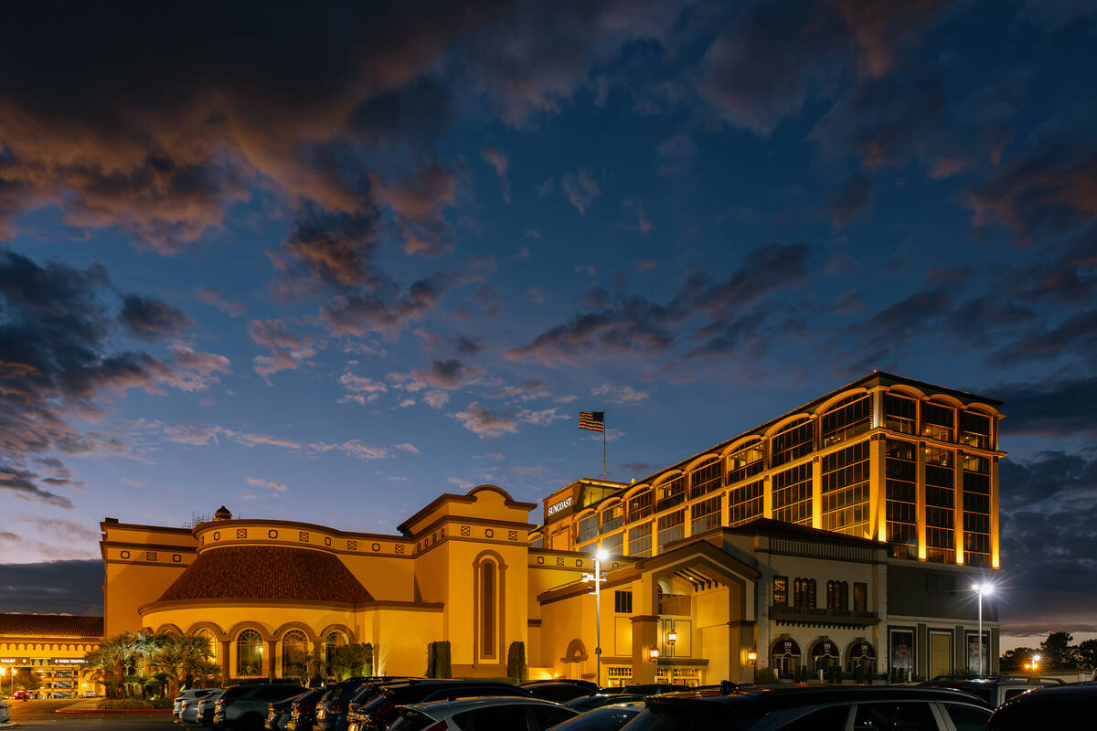 The newly-renovated Suncoast Hotel and Casino on Tuesday, Sept. 29, 2026, in Las Vegas. (Liv Pa ...