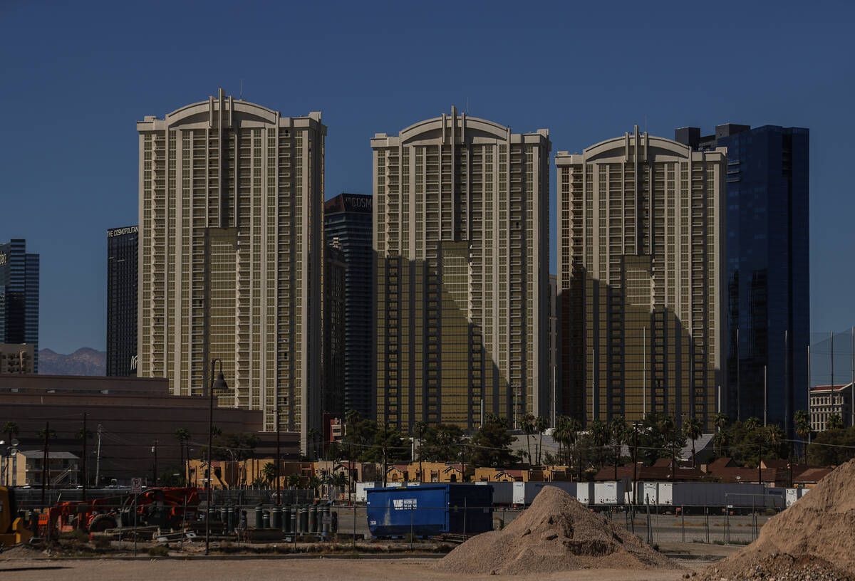 The Signature at MGM Grand is photographed Thursday, Oct. 1, 2026, in Las Vegas. (Benjamin Hage ...