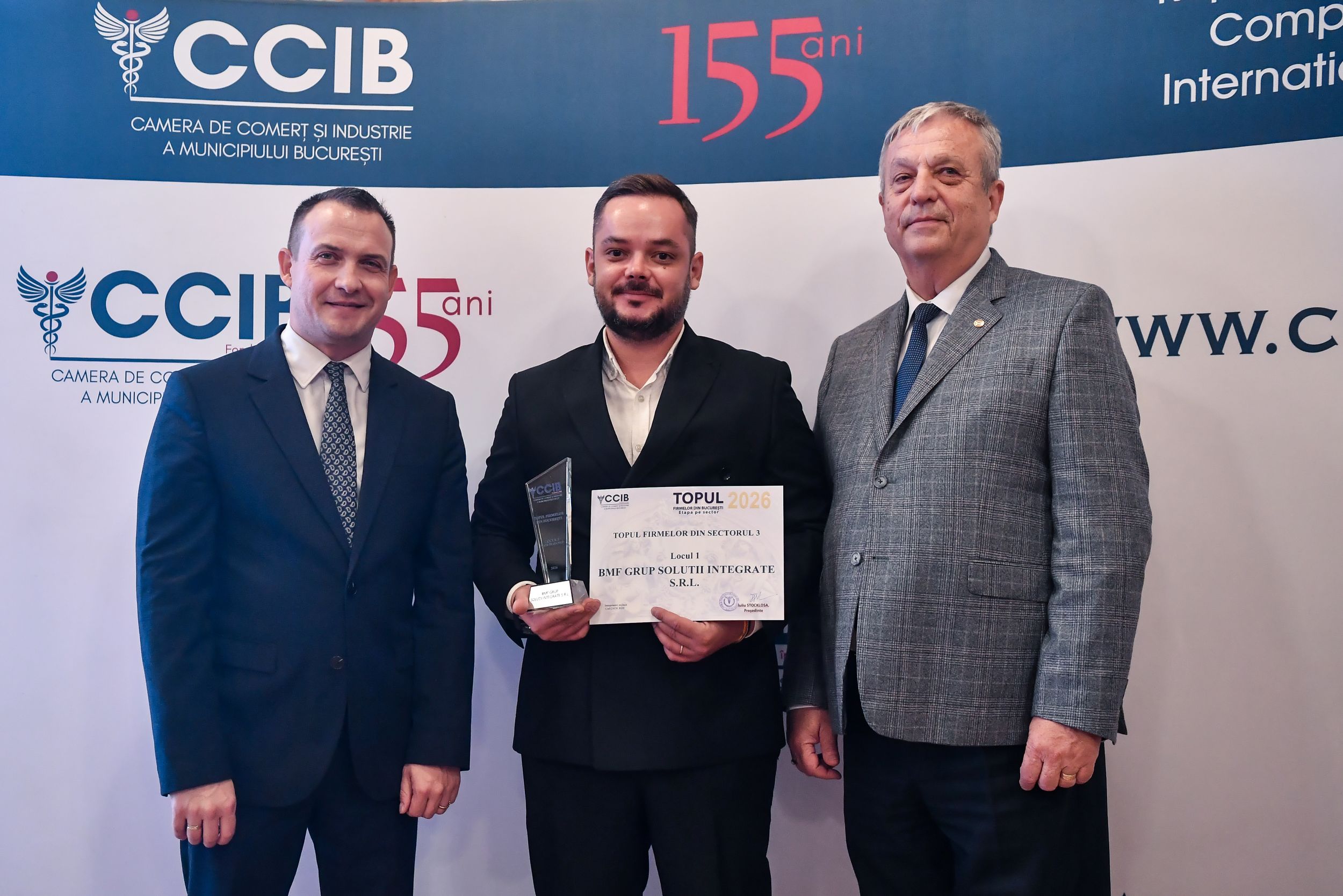 CCIB Awards Companies in Districts 3 and 4 of Bucharest for Their Outstanding Performance