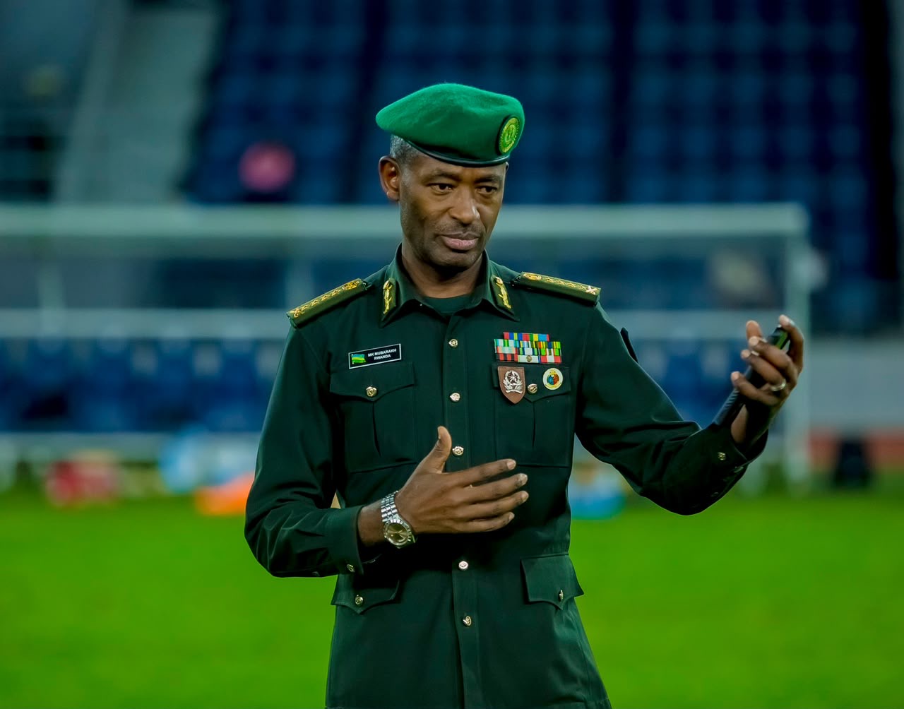 CDF Gen. Muganga Urges APR FC to Make Rwandans Proud Against Egypt’s Zamalek