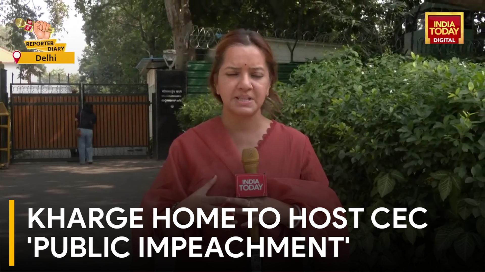 CEC Impeachment at Kharge Home, INDIA Bloc Strategy, Ramlila Maidan Row
