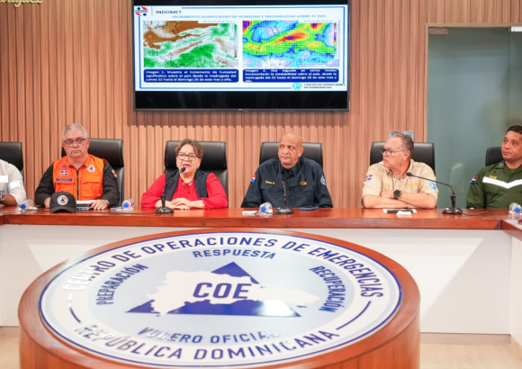 COE places 22 districts under green alert as rainfall increases flooding risk