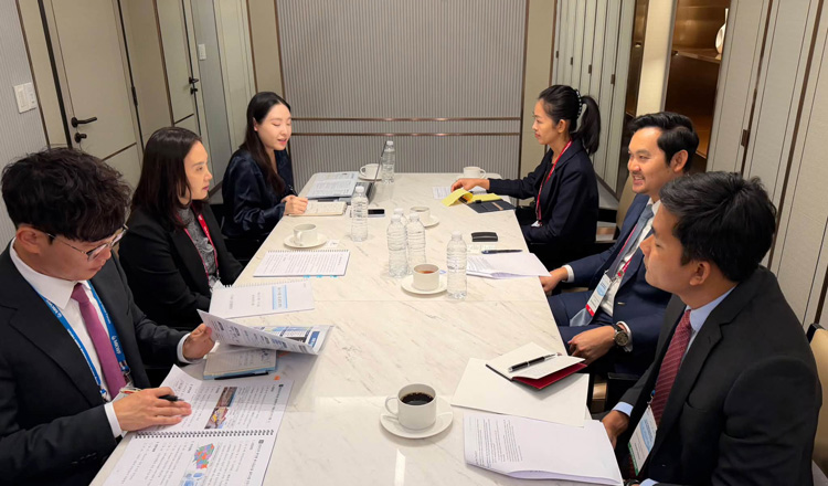 Cambodia, K-Water discuss expanding cooperation on water resources, energy and environment