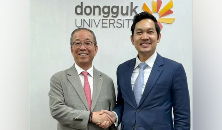 Cambodia, South Korea’s Dongguk University seek to expand educational cooperation