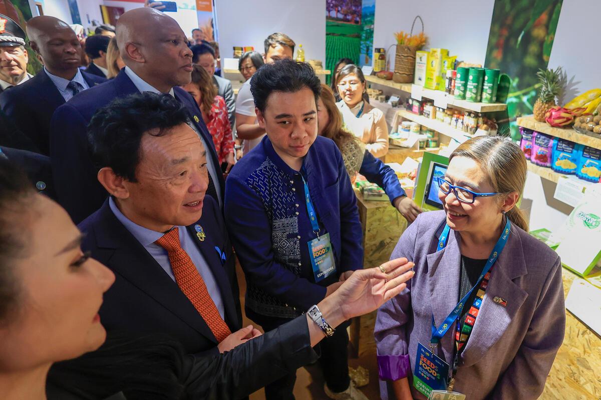 Cambodia’s award-winning Phka Rumduol Rice showcased at FAO Exhibition in Rome