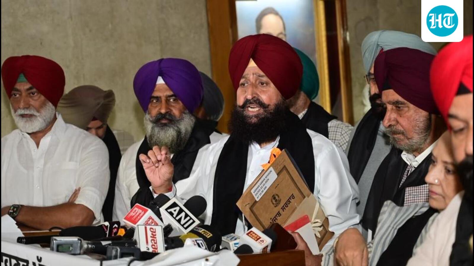 Chaos in Punjab assembly over Mansa anti-drug activist’s murder; Cong MLA suspended