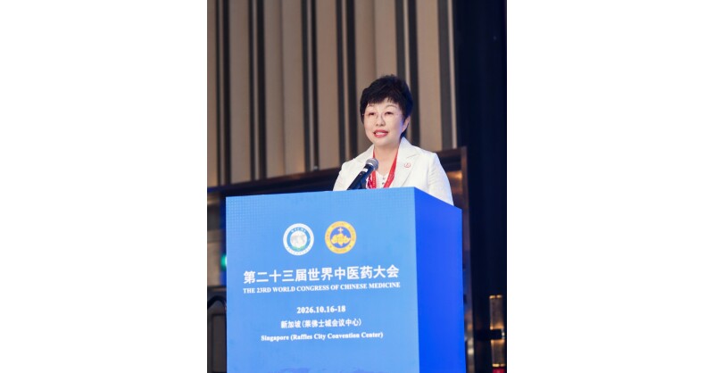 Chinese medicine maker addresses global TCM gathering, bringing flagship heart pill to trial in Singapore