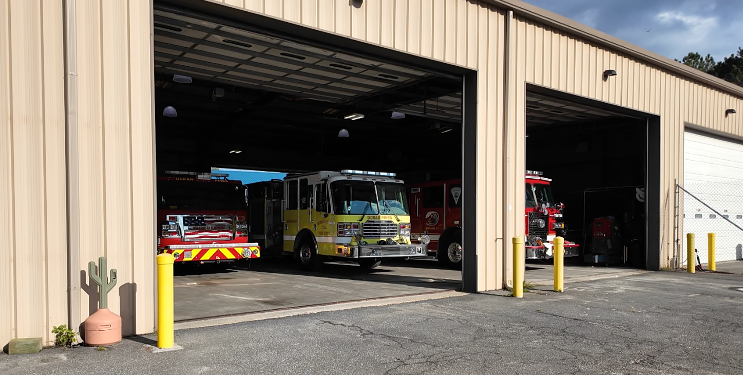 Construction Begins on Ocean Pines Volunteer Fire Department South Station