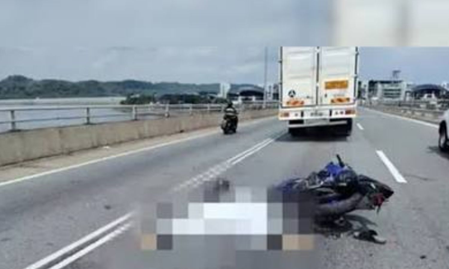 Couple dies after motorcycle rams into a lorry in Srikakulam
