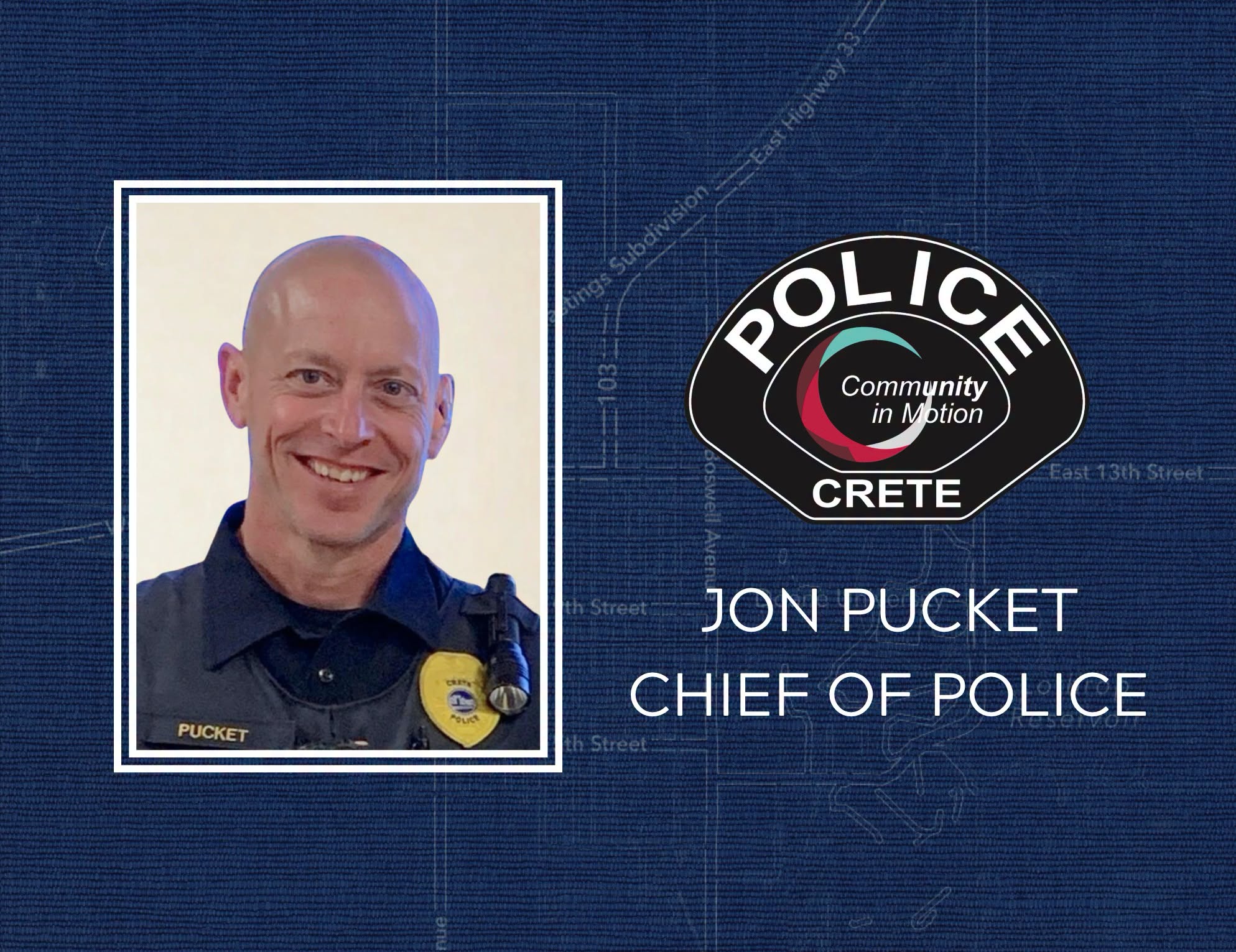 Crete Police Department announces new chief of police