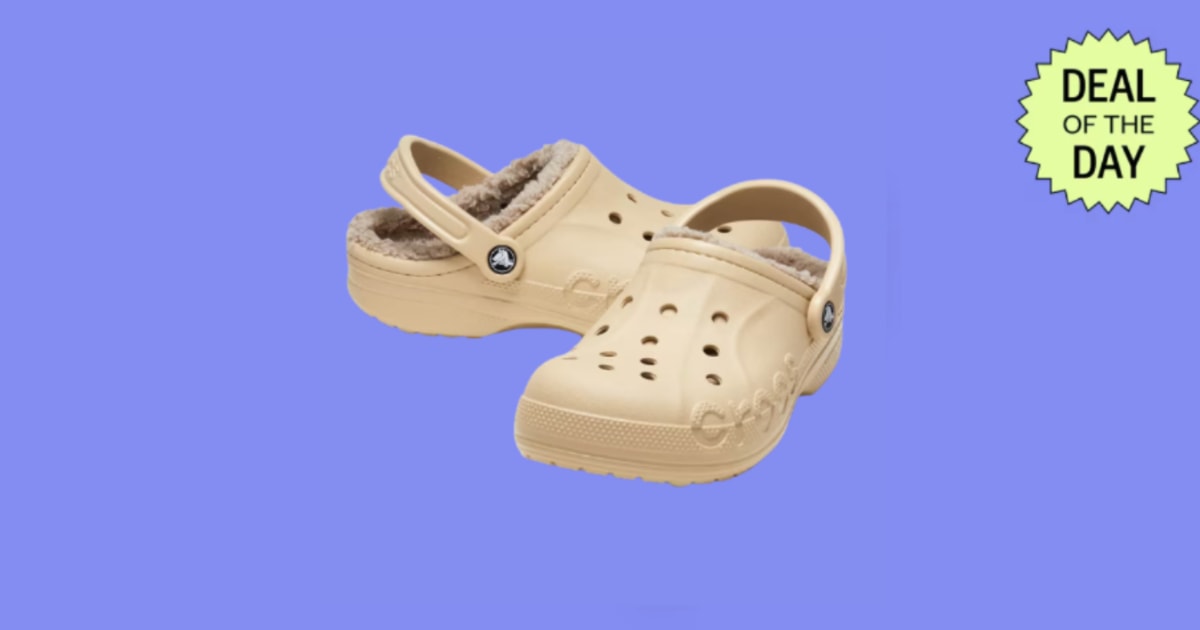 Crocs Baya Lined Clogs Are 50% Off at Walmart Right Now