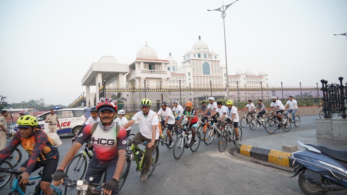 Cyclothon held in Hyderabad to raise awareness on arthritis