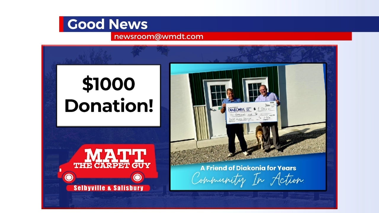 Diakonia Receives $1,000 Donation - 47abc