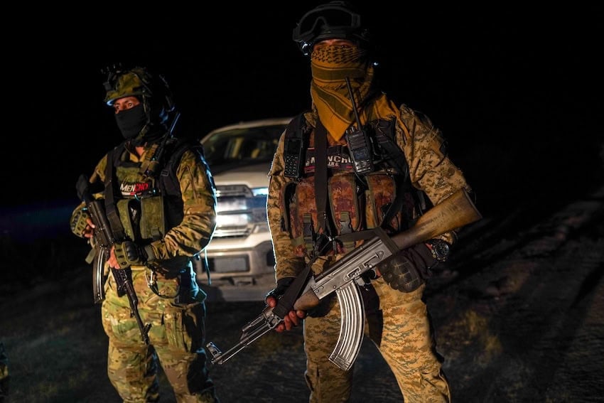 The Jalisco New Generation Cartel (CJNG), whose members are seen here patrolling near Morelia, Michoacán, continues to function largely as it did before El Mencho