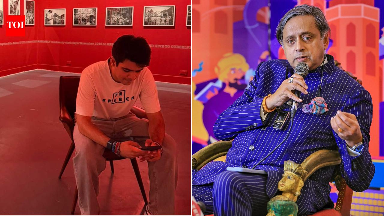 'Disgrace at so many levels': Shashi Tharoor reacts to removal of Raihan Vadra's photos from exhibition | India News