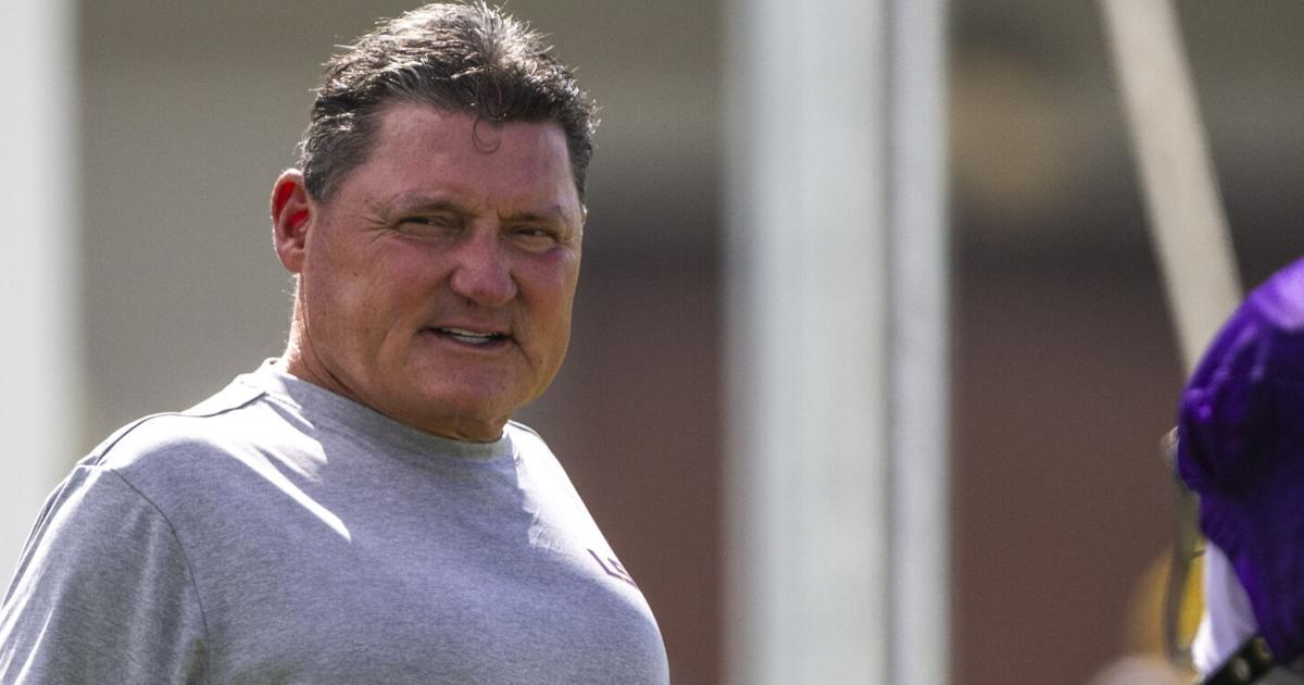 Ed Orgeron joins LSU football for road trip to Kentucky | LSU