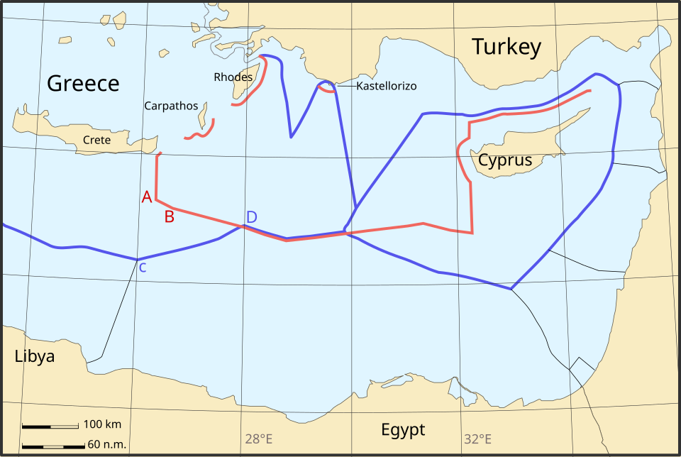 Egypt, Bahrain, UAE back Greece against Turkey-Libya maritime deal: report