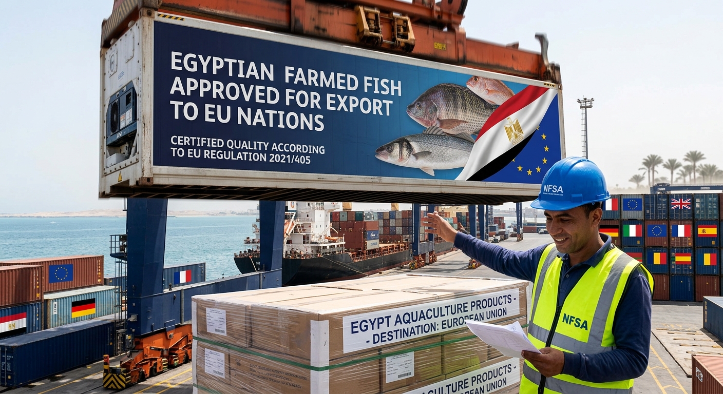 Egyptian farmed fish approved for export by 27 EU nations
