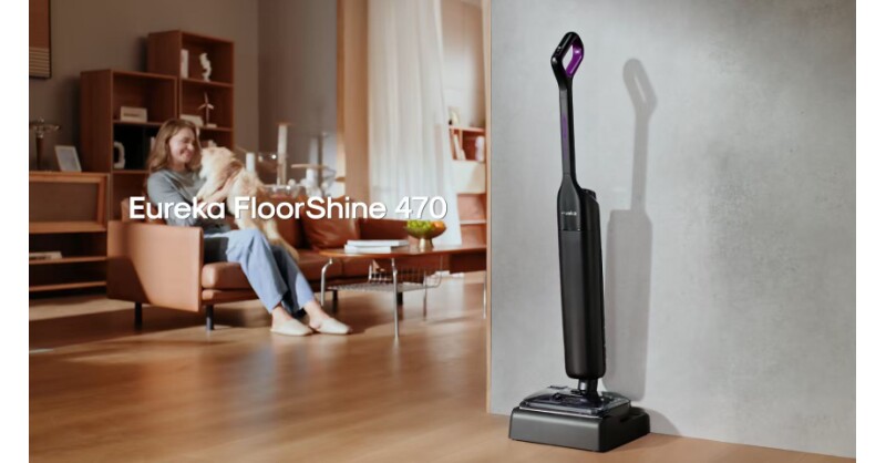 Eureka Introduces FloorShine 470, Bringing All-Round Wet-and-Dry Cleaning to French Homes