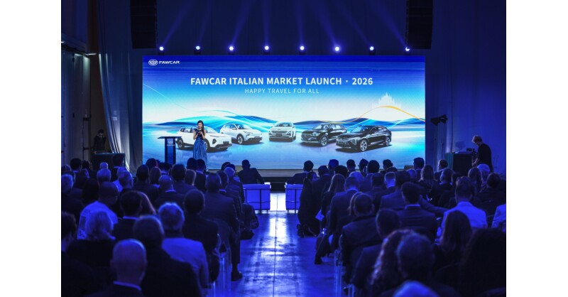 FAWCAR Officially Enters the Italian Market with Five SUVs