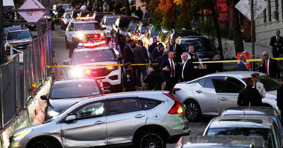 Federal agents shot and wounded a person in New York Tuesday, police say