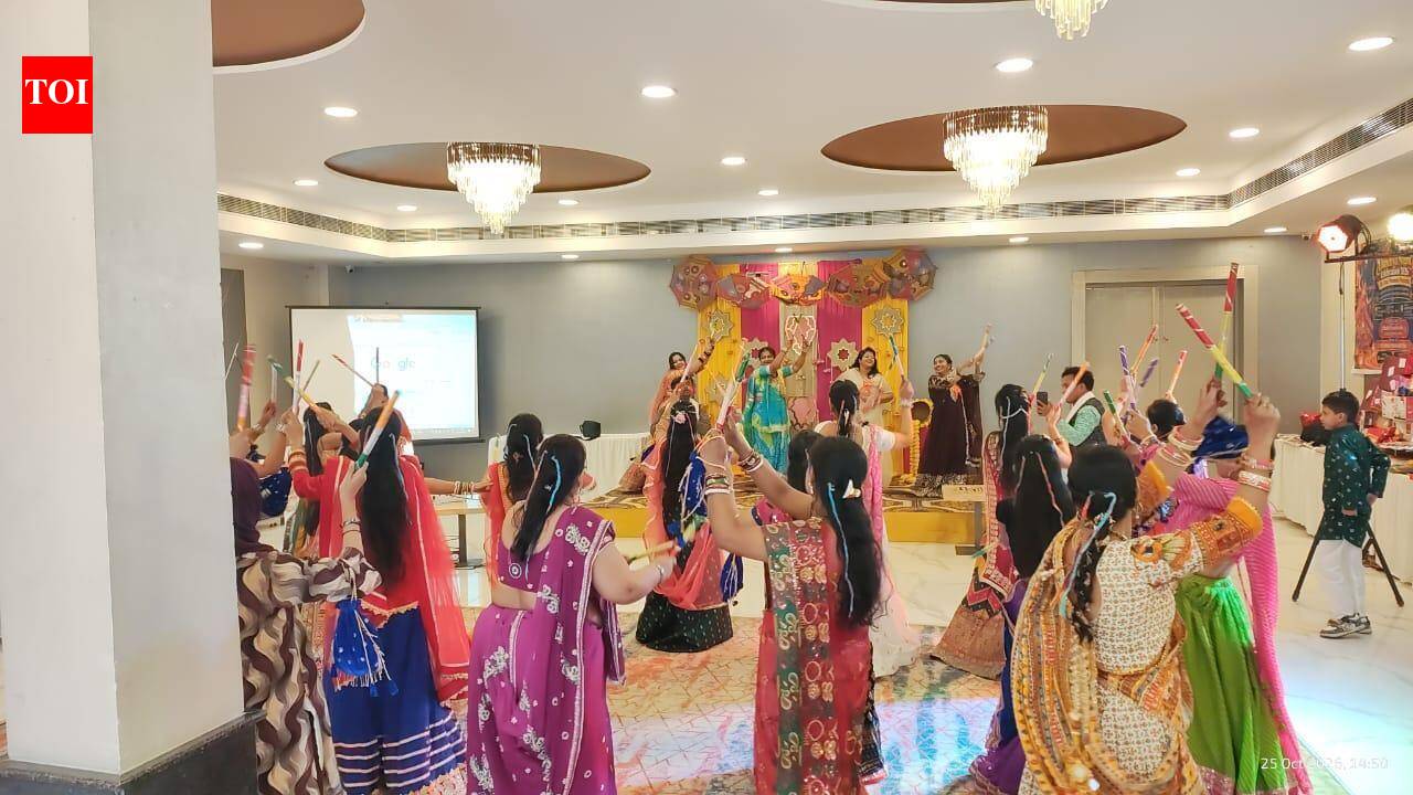 Festive Rhythm: Dandiya gives hearing-impaired a voice | Prayagraj News
