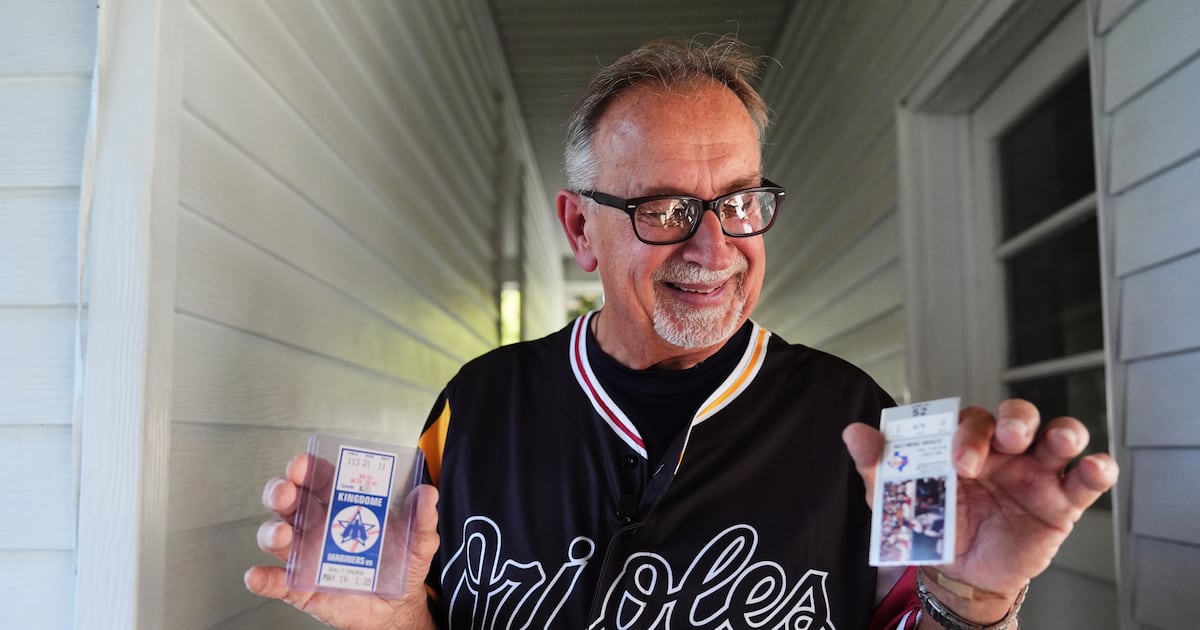 For decades, he’s hunted tickets from Cal Ripken’s ‘Iron Man’ streak. Just 8 elude him.
