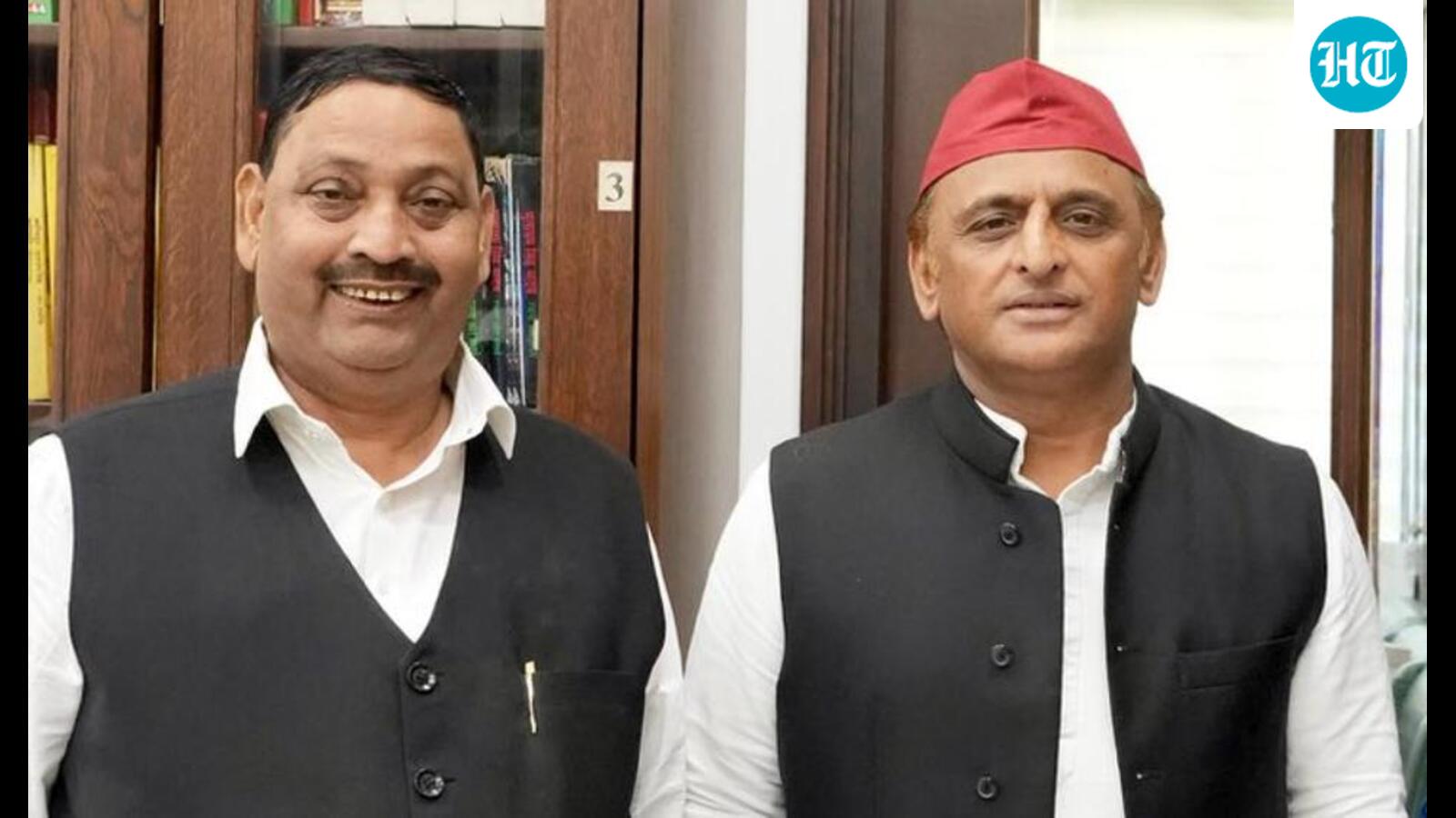 Former BJP Aonla MP Dharmendra Kashyap meets Akhilesh, sparks buzz