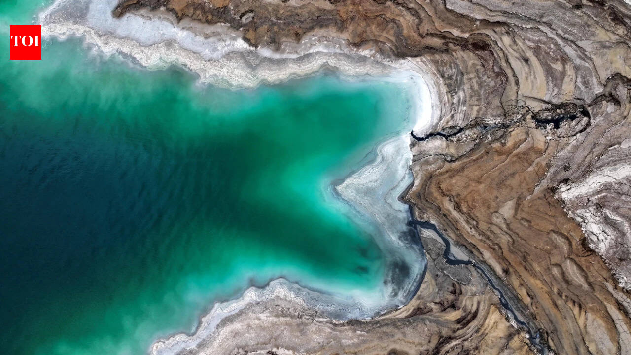 Four feet a year: How the Dead Sea is running out of water
