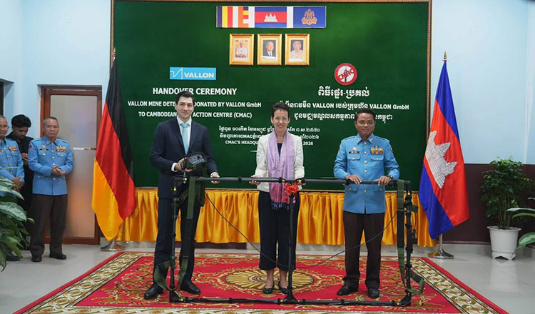 Germany, Vallon GmbH boost support for Cambodia’s mine-clearing efforts (VIDEO)