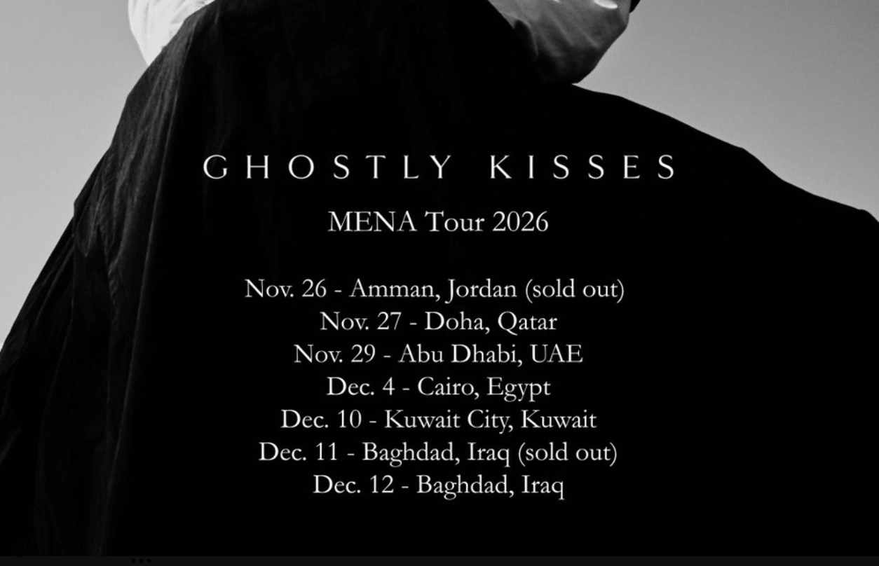 Ghostly Kisses adds second Baghdad concert after first show sells out within hours