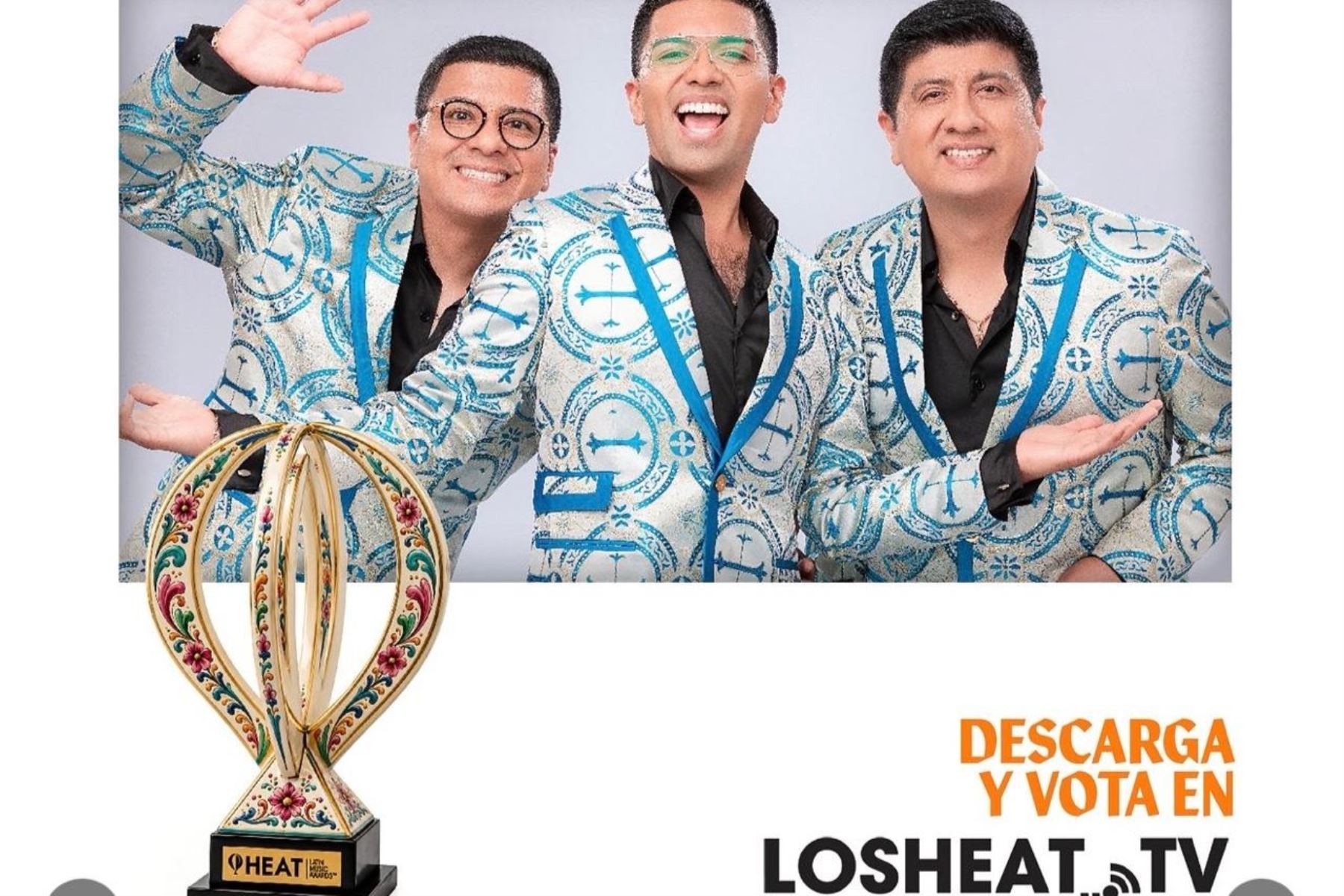 Grupo 5 will bring the best of their repertoire to the Heat Awards ceremony—"Jalisco-style." Photo: IG