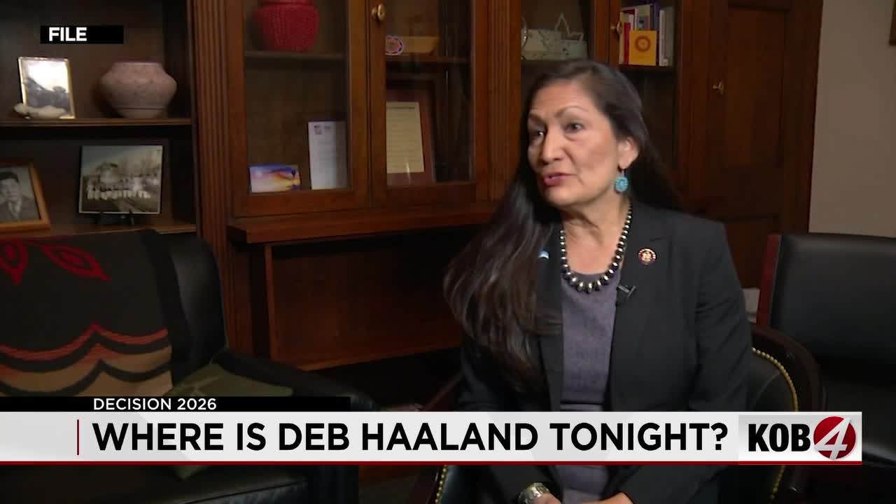 Haaland cites prior commitments for missing KOB 4 debate