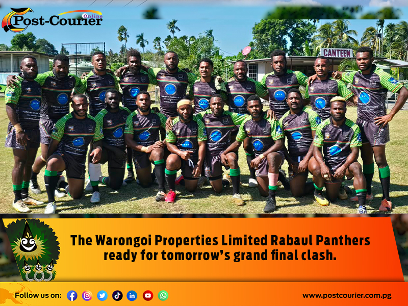Hekahu urges Rabaul Panthers to stick to basics ahead of grand final clash tomorrow