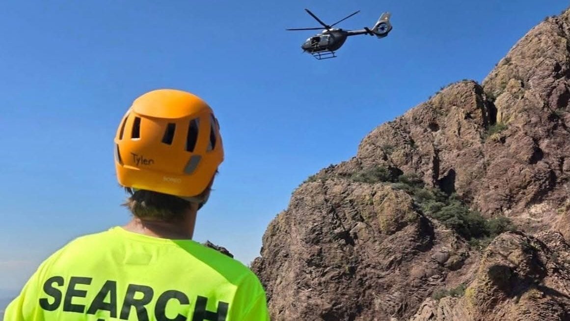 Hiker rescued from Mount Taylor