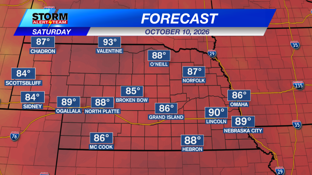 State Forecast Highs Tomorrow