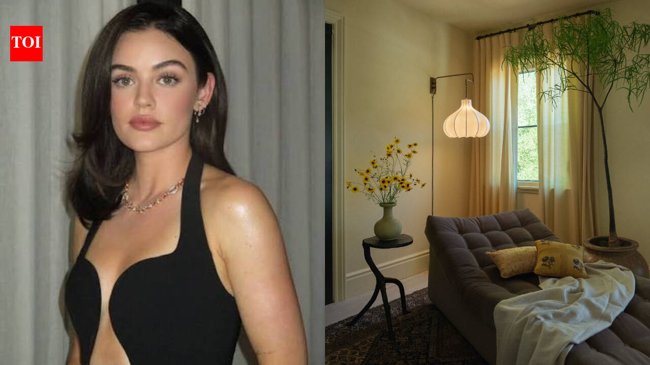 In 2019, Lucy Hale bought a 1940s Spanish-style home in Los Angeles for $2.95 million; after getting sober in 2022, she spent three years transforming it into a colourful retreat with a meditation room