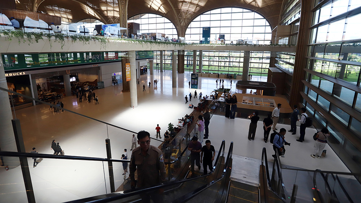 International arrivals at Cambodia’s Techo airport fall by 11%