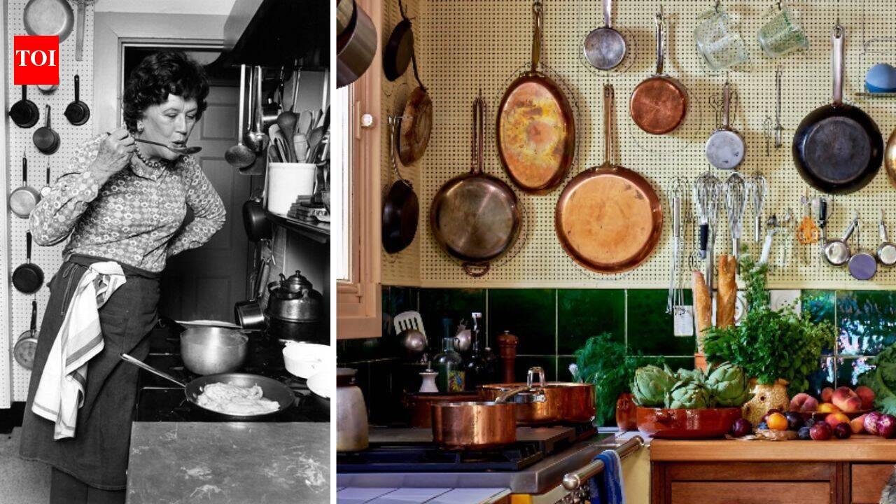 Julia Child and her husband built La Pitchoune in Provence in 1963 and used it for nearly three decades; after she gave it up in 1992, the home became a cooking school where guests still cook in her original kitchen