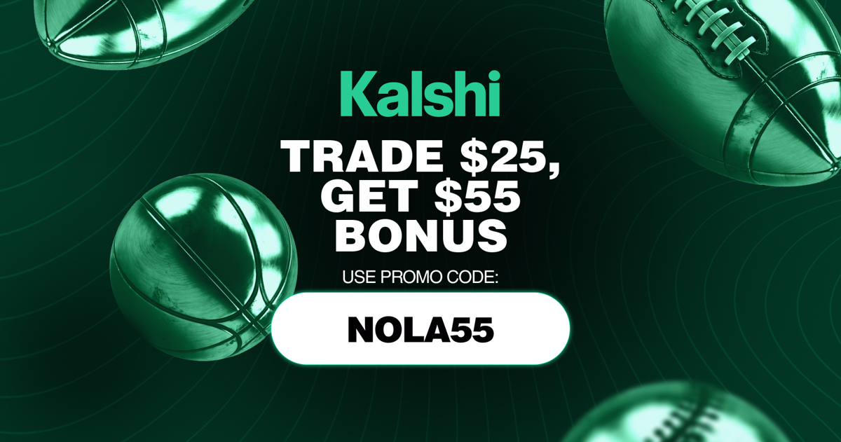 Kalshi Promo Code NOLA55: Claim $55 Bonus for NFL (Oct. 22) | Betting